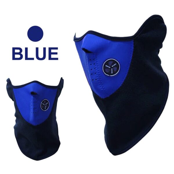 Pack Of 01 Windproof Bike Mask Half Face Motorcycle Masks For Men and Women | Best Quality Bike Mask - Image 4