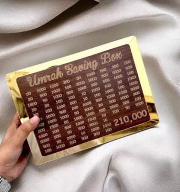 Umrah Saving Box - Box For Umrah Saving | Umrah Saving Box - Best Quality Umrah Saving Box - 210,000 Umrah Saving Box ( Random Design ) - Image 9