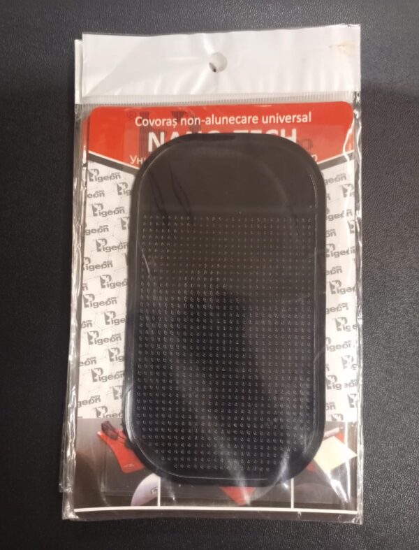 1 Pc Car Dashboard Sticky Pad | Anti-Slide Fixate Sticky Mat Pad for Car Dashboard | Anti-Slide Sticky Pad for Cell Phone, Keys, Glass, Mirrors (Black) - Image 3