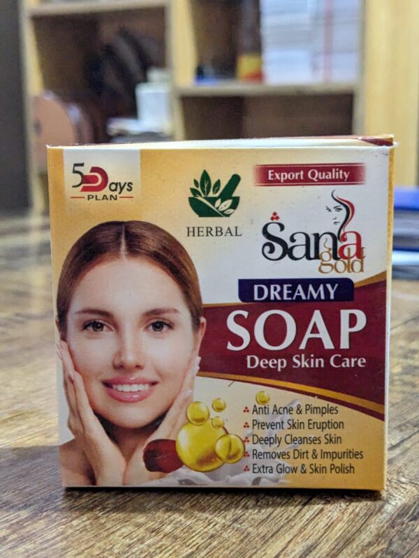 Pack of 07 - Sana Gold Magic Soap | Powerful Herbal Formula | Guaranteed Results | Best Quality Soap For Skin Care - Image 12