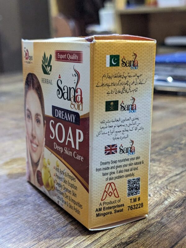 Pack of 07 - Sana Gold Magic Soap | Powerful Herbal Formula | Guaranteed Results | Best Quality Soap For Skin Care - Image 10