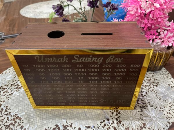 Umrah Saving Box - Box For Umrah Saving | Umrah Saving Box - Best Quality Umrah Saving Box - 210,000 Umrah Saving Box ( Random Design ) - Image 5