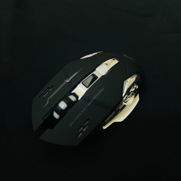 Wireless & Rechargeable Gaming Mouse LED Light Mouse | Ultimate Gaming Wireless Mouse For Laptop PC Computer Gamer - Image 4