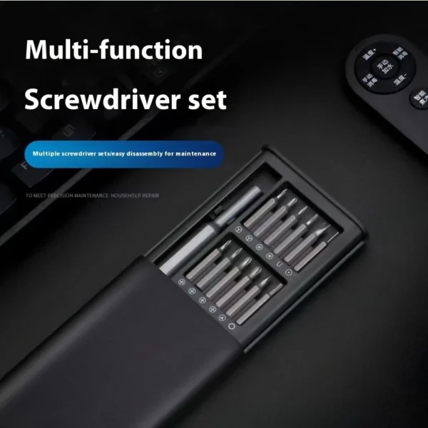24 in 1 Precision Mini Magnetic Screwdriver Set, 24 in 1 Tool Kit, The Ultimate Electronic Repair Tool Kit for Phone, Tablet, Computer, Laptop, PC, Game Controller, Watch, Precision Screwdriver Set Magnetic - Image 10